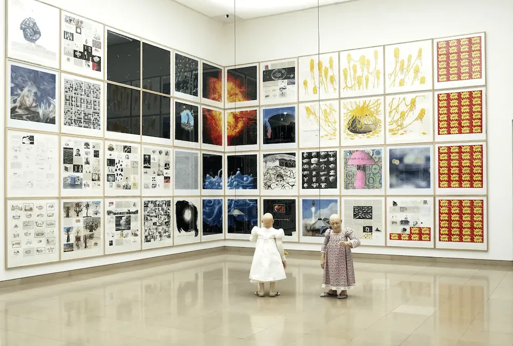 “Gilles Barbier” exhibition, Carré d’Art, Museum of Contemporary Art, Nîmes, 2006.